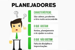 O perfil comportamental PLANEJADOR